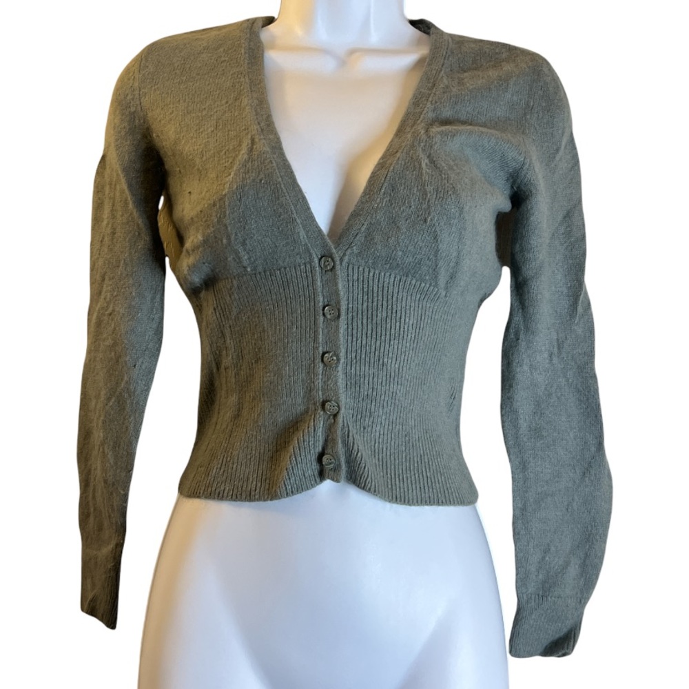 Imitation Wool Cardigan